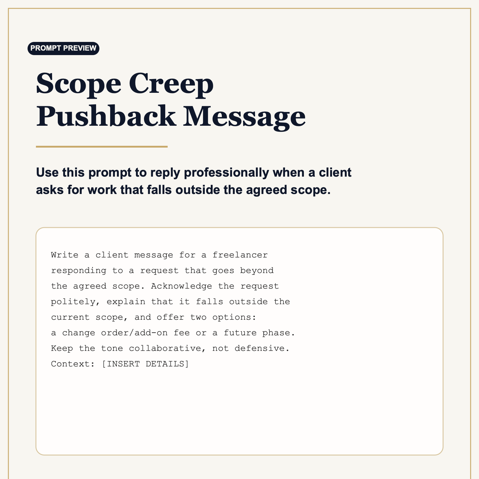 Scope Creep Visual